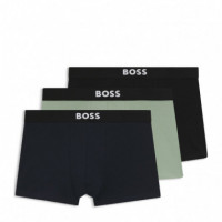 BOSS BLACK Pack de 3 Bóxers 50544263-977