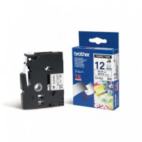 Cinta P-touch Textil BROTHER TZ-FA3 Azul sobre Blanco 12 Mm 3M (TZFA3)