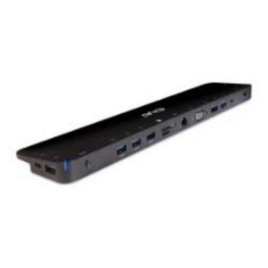 Docking Station Club 3D 12en1 USB-C 100W Negro (CSV-1564W100)