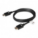 Cable Club 3D HDMI-A/M a HDMI-A/M 1.5m Negro (CAC-1370)
