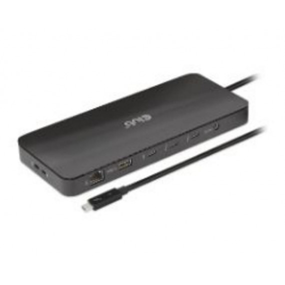 Docking Station Club 3D USB-C 12 en 1 Negro (CSV-1582)