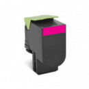 Tóner Lexmark Laser 802HM Magenta 3000 Páginas (80C2HM0)