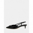 Guess  Tacón Negro FLPJES LEA05-BLACK