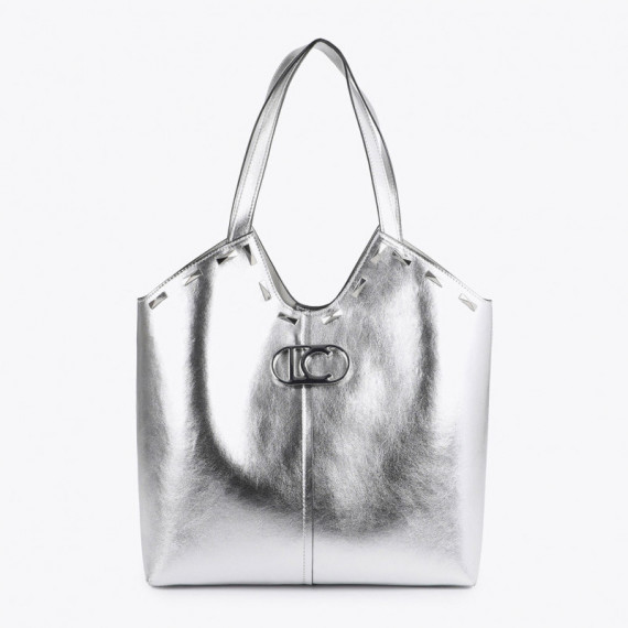 Lola Casademunt Shopper metalizado LS2604048-0M3
