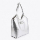 Lola Casademunt Shopper metalizado LS2604048-0M3
