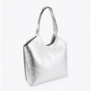 Lola Casademunt Shopper metalizado LS2604048-0M3