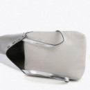 Lola Casademunt Shopper metalizado LS2604048-0M3