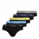 Pack de 5 slips - Icon Cotton Stretch