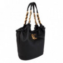 Bolso Shopper animal con detalle cadena