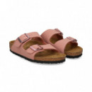 Pala 2 Hebillas Birkibuc Rosa  BIRKENSTOCK