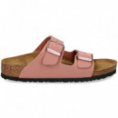 Pala 2 Hebillas Birkibuc Rosa  BIRKENSTOCK