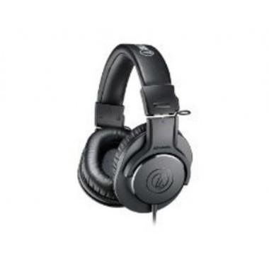 Auriculares Audio-Technica Profesionales para Monitorizaci&oacute;n, Jack 3.5mm/6.3mm (ATH-M20X)