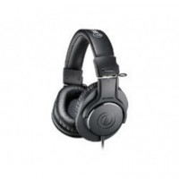 Auriculares Audio-Technica Profesionales para Monitorización, Jack 3.5mm/6.3mm (ATH-M20X)