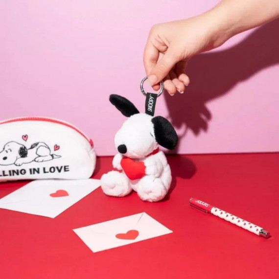 Llavero Snoopy San Valentin