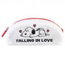 Estuche Snoopy "Falling in love"  San Valentin