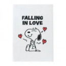 Cuaderno Snoopy "Falling in love"  San Valentin