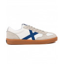 Tenis MUNICH Hombre Blanco Azul