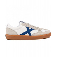 Tenis MUNICH Hombre Blanco Azul