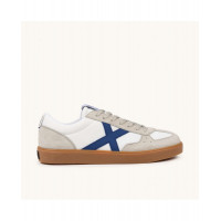 Zapatilla MUNICH Blanca Azul