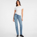 Camiseta con logotipo estampado corte slim