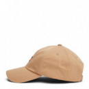 Gorra de béisbol Heritage de sarga con logo