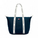 Bolso tote Essential con inscripción