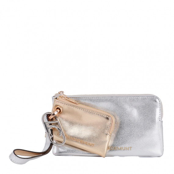 Monedero doble con colgante LC