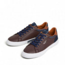 Zapatillas clásicas con detalles en ante - kenton