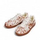 Zapatillas piel animal print