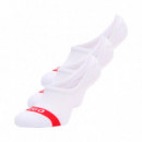 Pack de 3 calcetines invisibles con logo