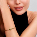 Pulsera de Cadena de Serpiente con Cierre de Corazón 563050C00