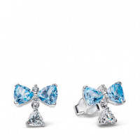 Pendientes de Botón Lazo Azul de Los Bridgerton 294336C01