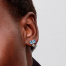 Pendientes de Botón Lazo Azul de Los Bridgerton 294336C01