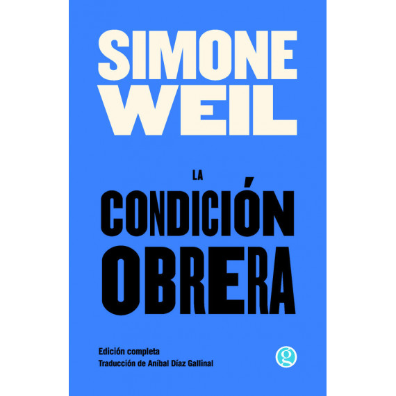 la Condicion Obrera   2025