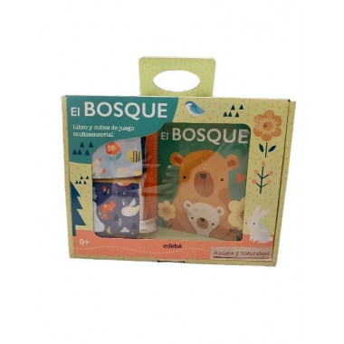 EL BOSQUE. LIBRO Y CUBOS DE JUEGO MULTISENSORIAL