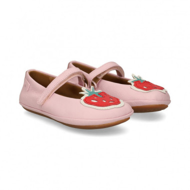 BAILARINA TIRA+FRESAS PIEL ROSA