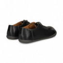 DEP.CORDON ELASTICO PIEL NEGRO