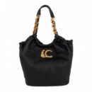 Bolso Shopper animal con detalle cadena