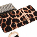 Monedero doble con colgante LC Tejido