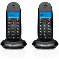 TELEFONO MOTOROLA C1002 CB+ DECT  WIRELESS BLACK (