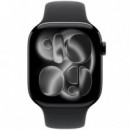 Apple Watch S11 GPS 46mm Jet Black Aluminium Case M/L (MEUX4QL/A)