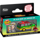 FUNKO Bitty Pop Ride Jurassic Park Dr. Alan Grant