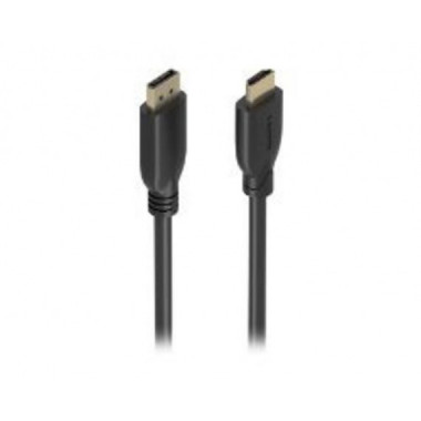 Cable AISENS Conversor DP/M a HDMI/M 10m Negro (A125-0922)