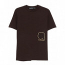 KARL LAGERFELD - T-SHIRT CREWNECK - 990 - 755035561235/990