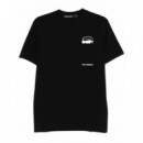 KARL LAGERFELD - T-SHIRT CREWNECK - 990 - 755047561221/990
