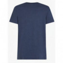 TOMMY HILFIGER - ESSENTIAL REG FIT HEATHER TEE - DV6 - F|MW0MW37268/DV6