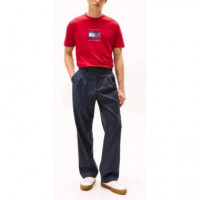 TOMMY HILFIGER - LINEAR FLAG GRAPHIC TEE - XLG - F|MW0MW41338/XLG