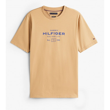 TOMMY HILFIGER - HILFIGER STACK GRAPHIC TEE - GV7 - F|MW0MW40002/GV7