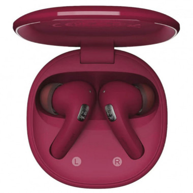 HiFuture FlyBuds4 AI Auricular Bluetooth con Traduci&oacute;n Simultanea de 130 idiomas Rosa