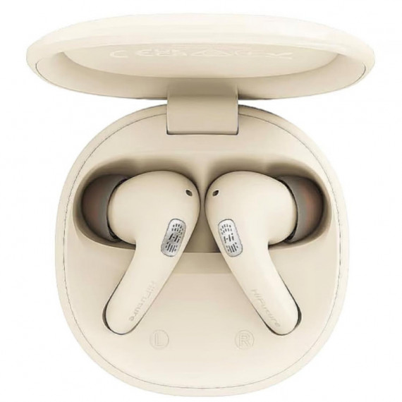HiFuture FlyBuds4 AI Auricular Bluetooth con Tradución Simultanea de 130 idiomas Latte
